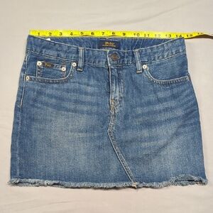 Polo by Ralph Lauren Classic Blue Mini Skirt